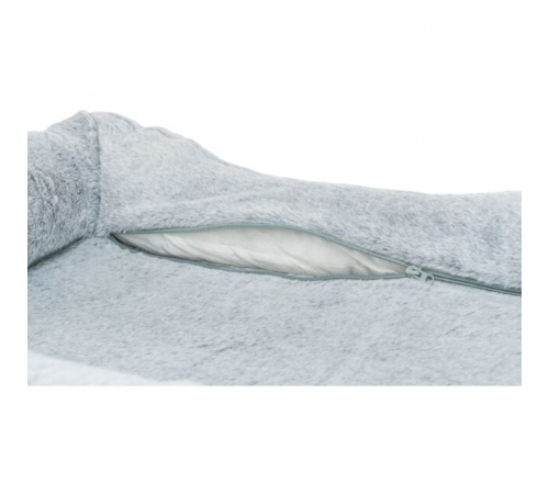 Trixie Vital Bett Lino Soft - grau/hellgrau - 70 × 55 cm