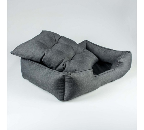 Duvoplus Hundebett Duratex - dunkelgrau - 60x45x16cm