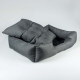 Duvoplus Hundebett Duratex - dunkelgrau - 60x45x16cm