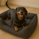 Duvoplus Hundebett Duratex - dunkelgrau - 60x45x16cm