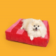 EBI Coockoo Hundekissen Cozy Stripe - 90x75x11cm