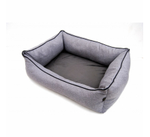 Lebon Hundebett Noah PLUS - Grau - 100 x 75 cm