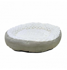 Nobby Donutbett Diamond - cream - ø 60 x 18 cm