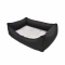 Lebon Hundebett Noah PLUS - Schwarz - 120 x 90 cm
