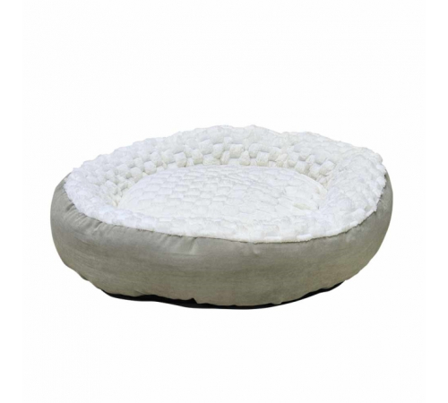 Nobby Donutbett Diamond - cream - ø 70 x 18 cm
