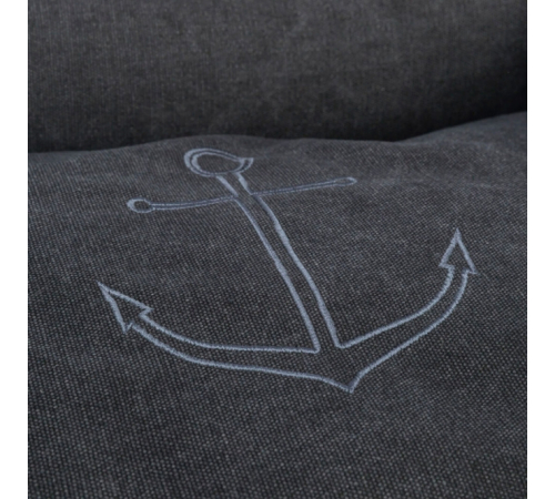 Trixie BE NORDIC Bett Föhr - Schwarz - 100 x 80 cm