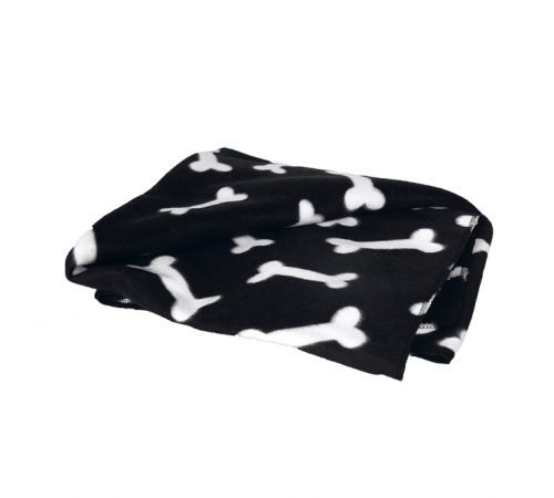 Karlie Flamingo Fleecedecke Milda - 100 x 70 cm - Schwarz