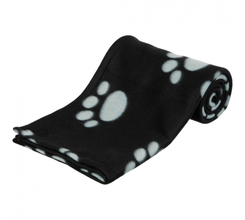 Trixie Fleecedecke Barney - 150 x 100cm, schwarz-beige