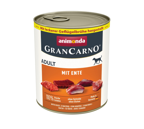 Влажный корм для собак – Animonda GranCarno Adult mit Ente 800 g