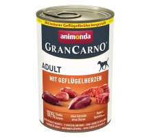 Animonda GranCarno Adult mit Geflügelherzen 400 g