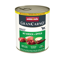 Animonda GranCarno Adult mit Hirsch + Äpfeln 800 g