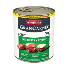 Animonda GranCarno Adult mit Hirsch + Äpfeln 800 g