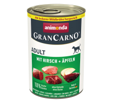 Animonda GranCarno Adult mit Hirsch + Äpfeln 400 g