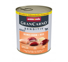 Animonda GranCarno Adult Sensitiv Reines Huhn + Reis 800 g
