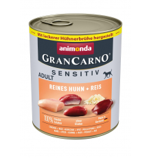 Animonda GranCarno Adult Sensitiv Reines Huhn + Reis 800 g