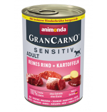 Animonda GranCarno Adult Sensitiv Reines Rind + Kartoffeln 400 g