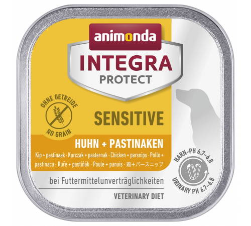 Вологий корм для собак – Animonda INTEGRA PROTECT Adult Sensitive Huhn + Pastinaken 150 g