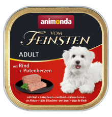 Animonda vom Feinsten Adult mit Rind + Putenherzen 150 g