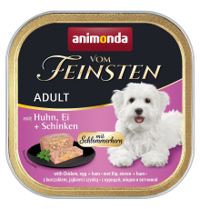 Animonda vom Feinsten Adult Schlemmerkern mit Huhn, Ei + Schinken 150 g