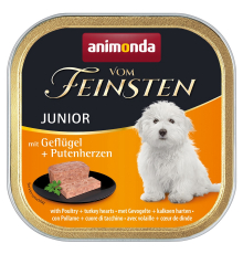 Animonda vom Feinsten Junior mit Geflügel + Putenherzen 150 g