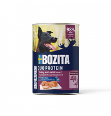 Bozita Dog Dose Pate Pute mit Wildschwein 400 g