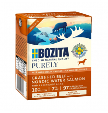 Bozita Purely Paté mit Rind & Lachs 370 g