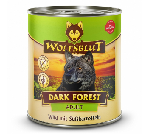 Влажный корм для собак – Wolfsblut Dark Forest Adult 800 g