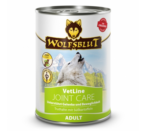 Дієтичний повнораціонний корм для собак – Wolfsblut VetLine Joint Care 395 g