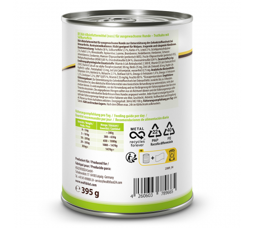 Diät-Alleinfuttermittel für Hunde – Wolfsblut VetLine Joint Care 395 g