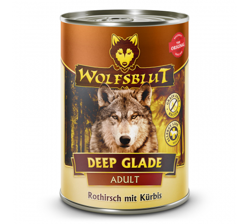Nassfutter für Hunde – Wolfsblut Deep Glade Adult 395 g