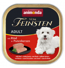 Animonda vom Feinsten Adult mit Rind + Putenherzen 150 g