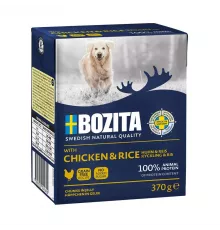 Bozita Happen in Gelee mit Hühnchen & Reis 370 g