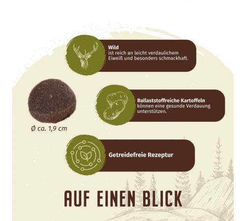 Trockenfutter für Hunde – Wolfsblut Blue Mountain Adult 2 kg
