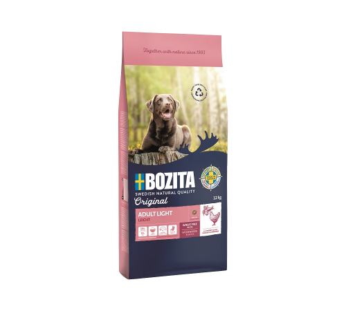 Сухий корм для собак – Bozita Original Adult Light Huhn 12 kg