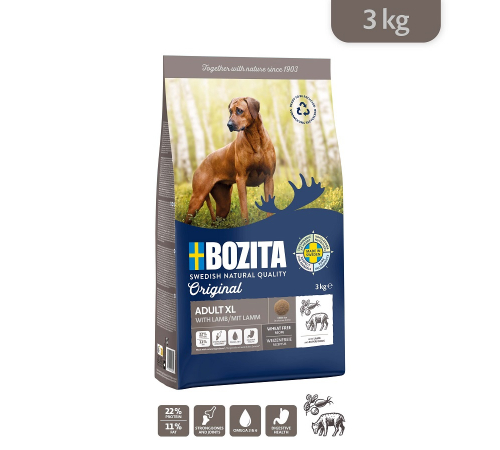 Сухой корм для собак – Bozita Original Adult XL Huhn 3 kg