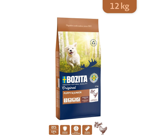 Trockenfutter für Hunde – Bozita Original Puppy & Junior Huhn 12 kg