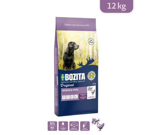 Сухой корм для собак – Bozita Original Senior mit Huhn 12 kg