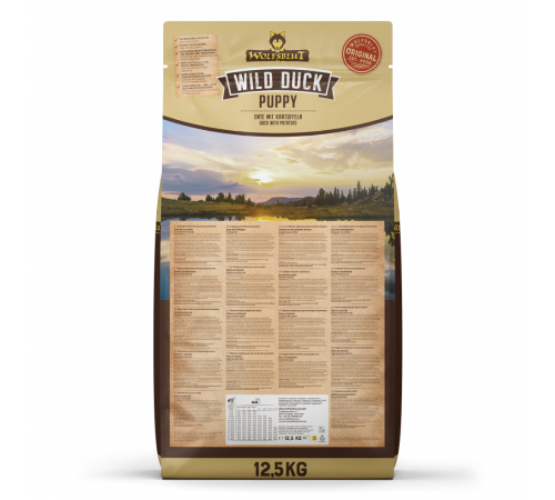 Trockenfutter für Hunde – Wolfsblut Wild Duck Puppy 12,5 kg