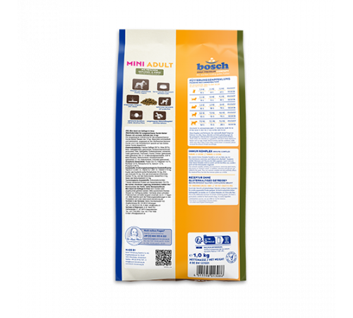 bosch HPC Mini Adult mit Geflügel & Hirse 3 kg