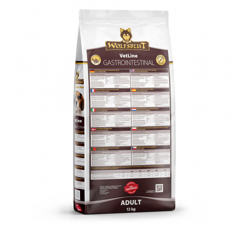 Diät-Alleinfuttermittel für Hunde – Wolfsblut VetLine Gastrointestinal 12 kg