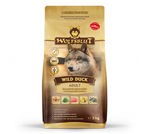 Сухой корм для собак – Wolfsblut Wild Duck Adult 2 kg