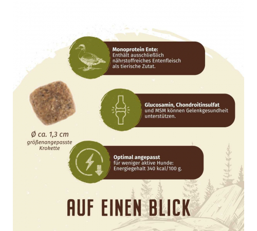 Trockenfutter für Hunde – Wolfsblut Wild Duck Senior 2 kg