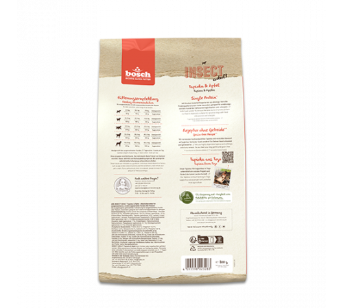 bosch HPC Insect Adult Tapioka & Äpfel 10 kg