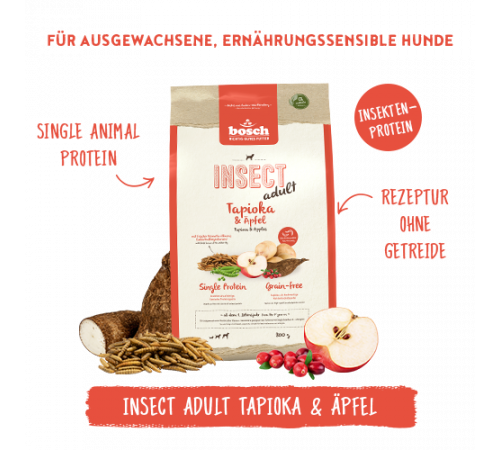 bosch HPC Insect Adult Tapioka & Äpfel 10 kg