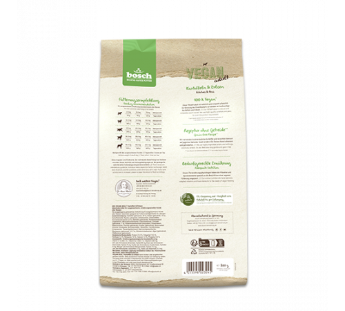 bosch HPC VEGAN Adult Kartoffeln & Erbsen 10 kg