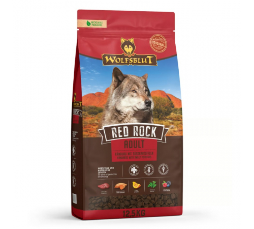 Сухий корм для собак – Wolfsblut Red Rock Adult 12,5 kg