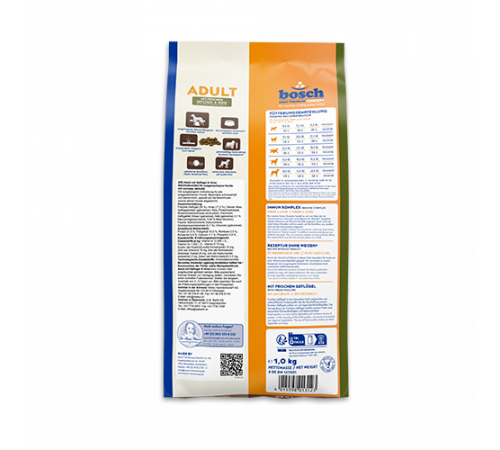 bosch HPC Adult mit Geflügel und Hirse 1 kg