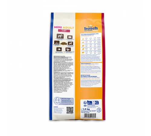 bosch HPC Mini Adult mit Lamm & Reis 3 kg