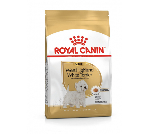 Trockenfutter für Hunde – Royal Canin West Highland White Terrier Adult 3 kg