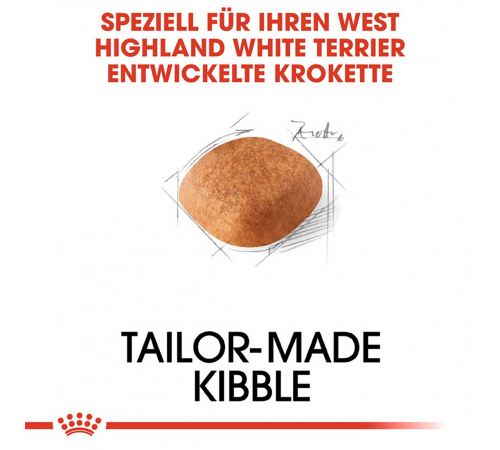 Trockenfutter für Hunde – Royal Canin West Highland White Terrier Adult 3 kg